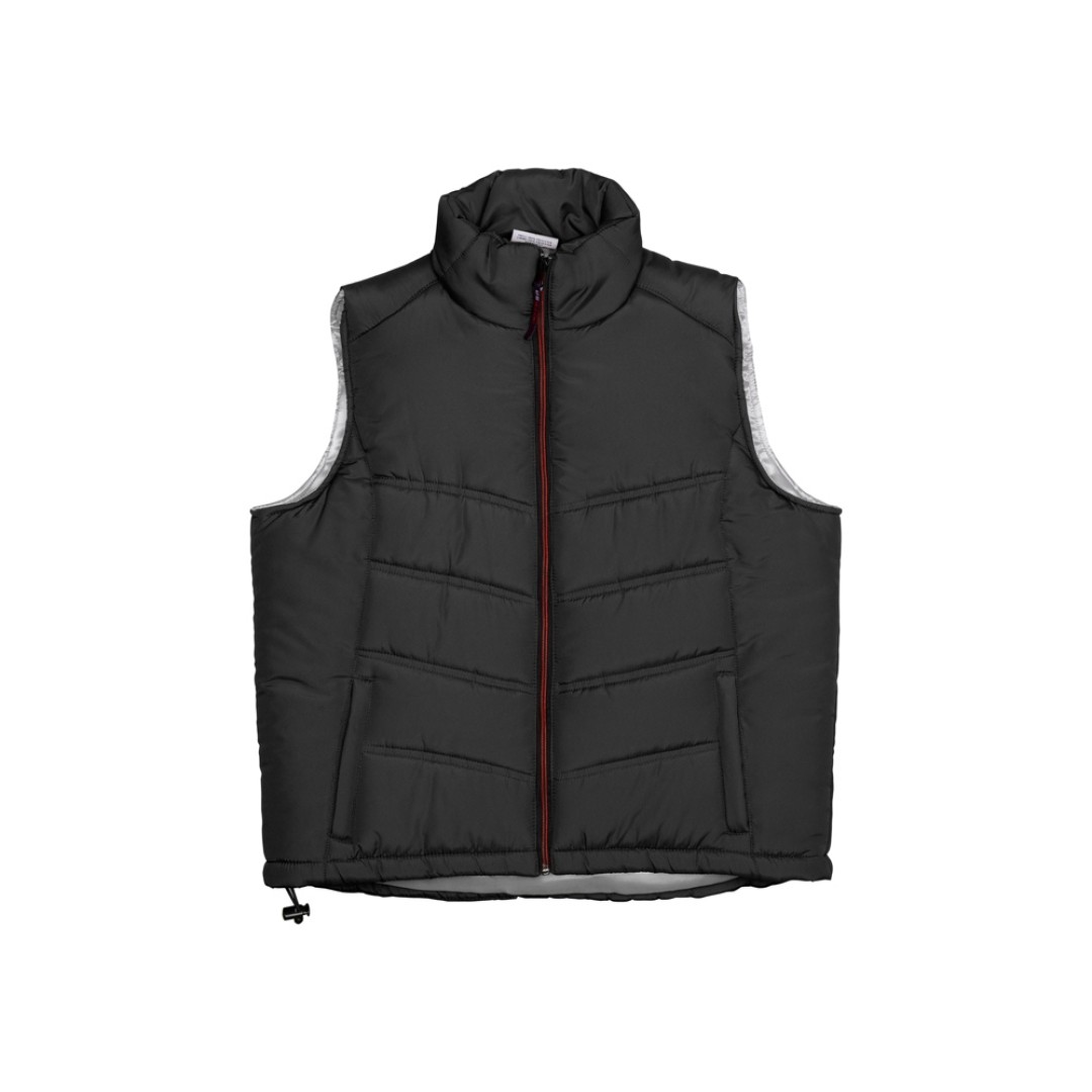 Жилет "Vigour" женский, черный/стальной