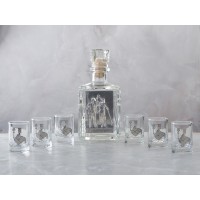 Набор со штофом МЕТАЛЛУРГИ