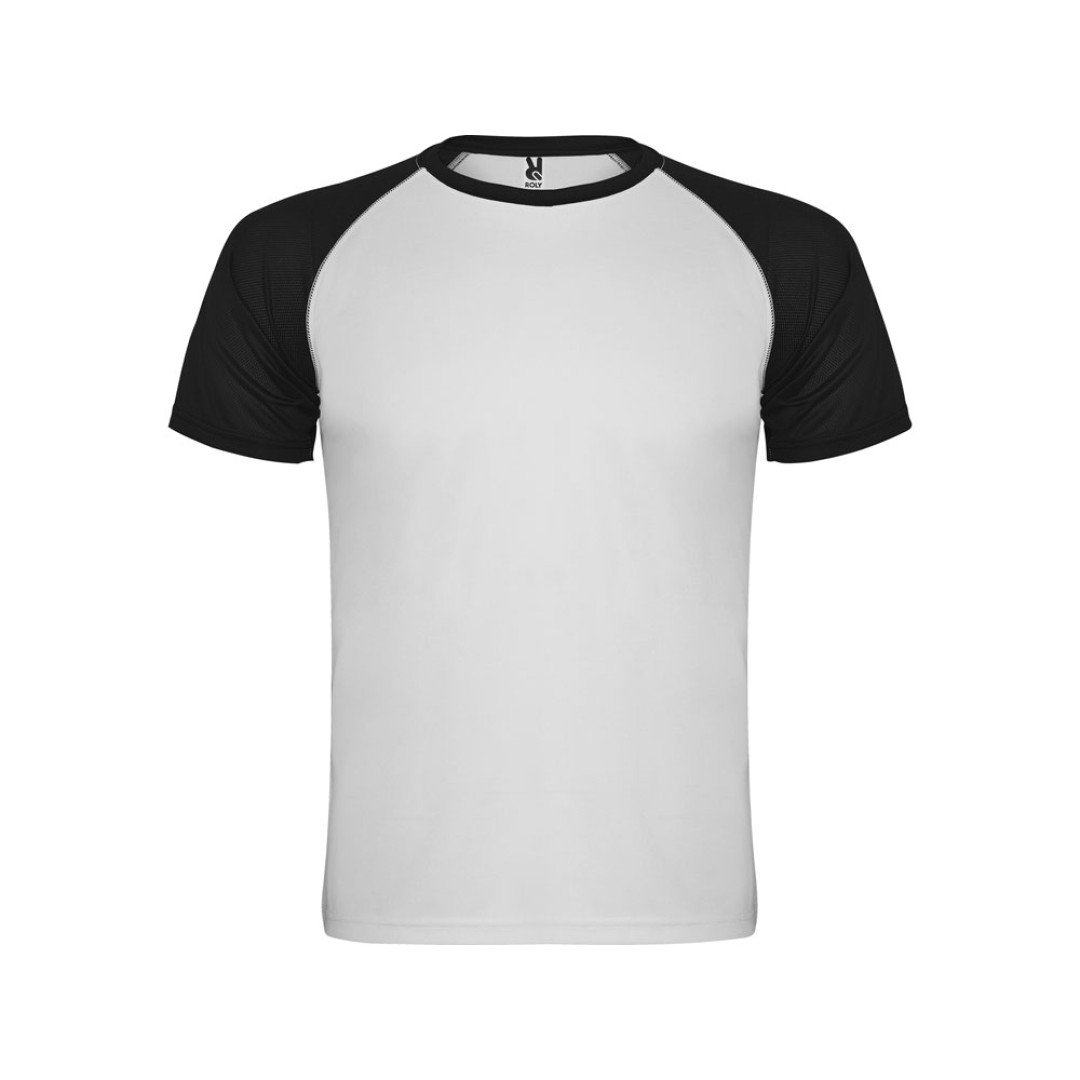 Спортивная футболка "Indianapolis" мужская, белый/черный