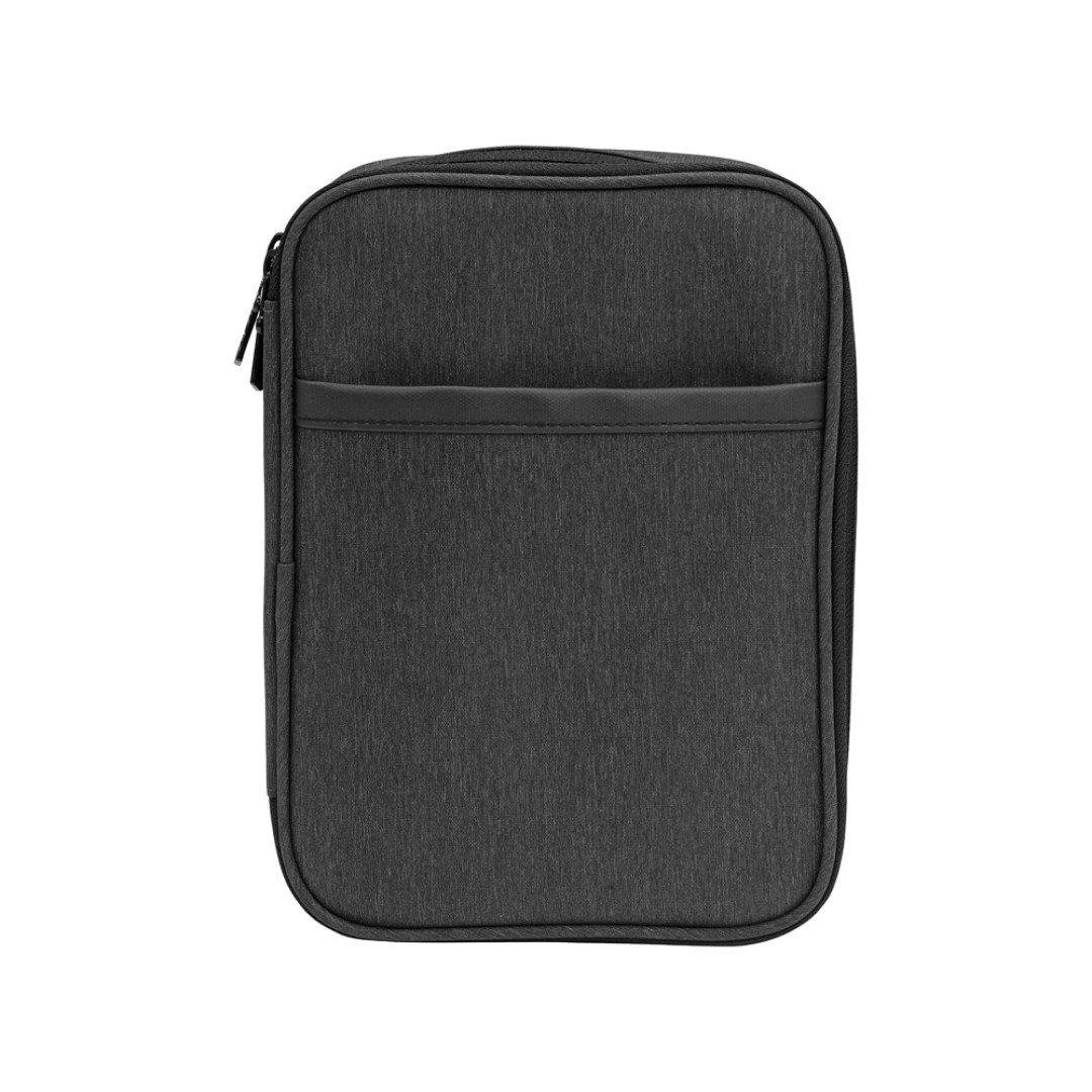 Органайзер для электроники District, темно-серый