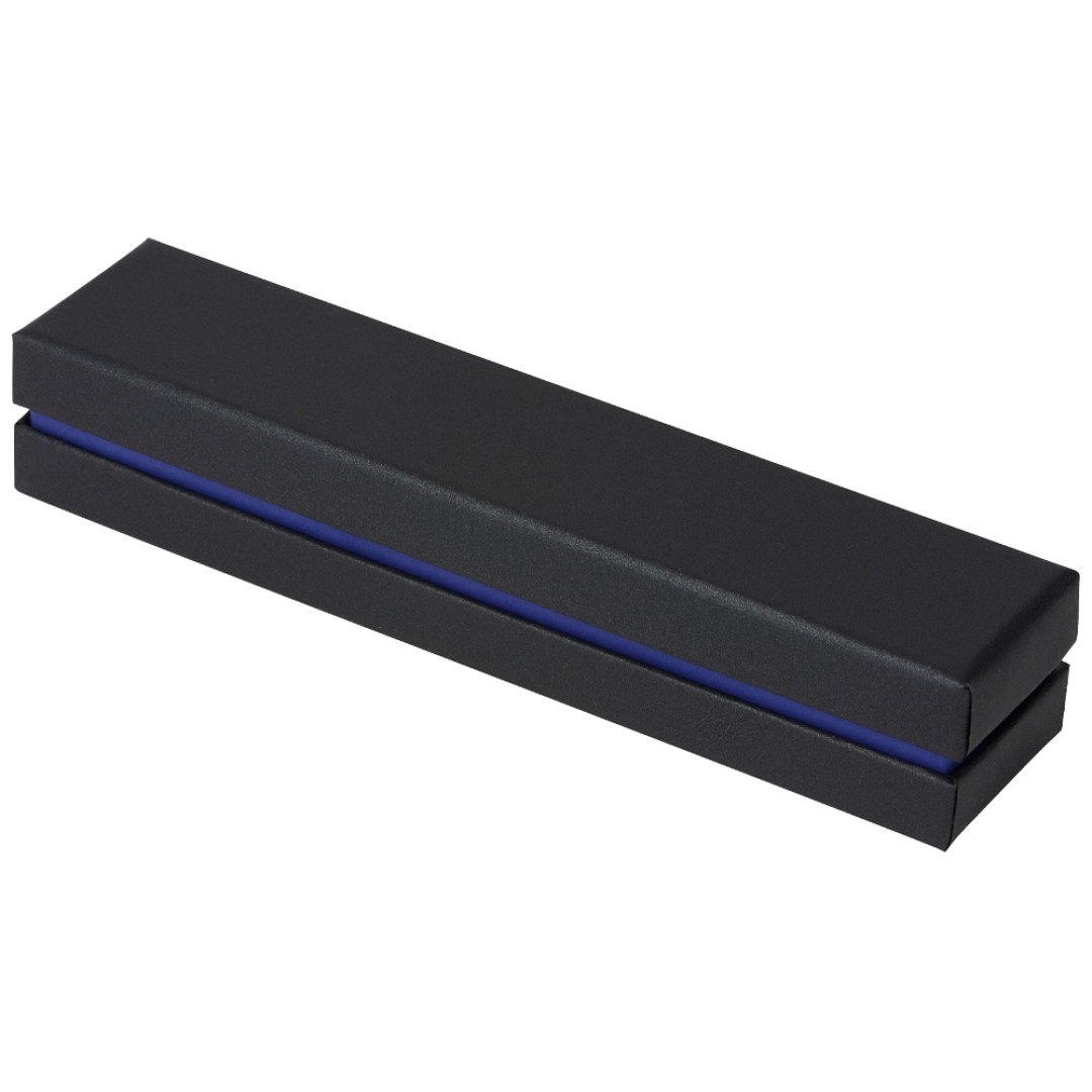 Футляр для 1 ручки "Bloom", черный с синим