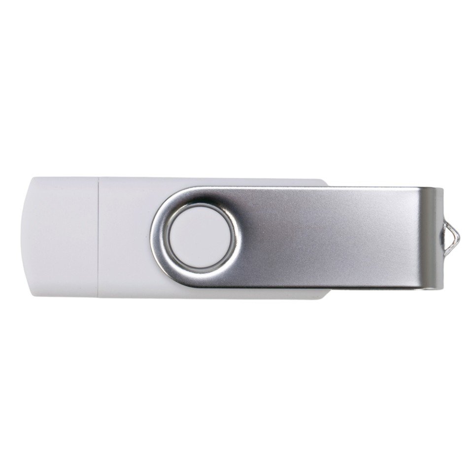 USB3.0/USB Type-C флешка на 32 Гб «Квебек C», белый