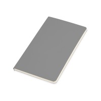 Блокнот А5 "Softy" 13*20,6 см в мягкой обложке, серый (Р)