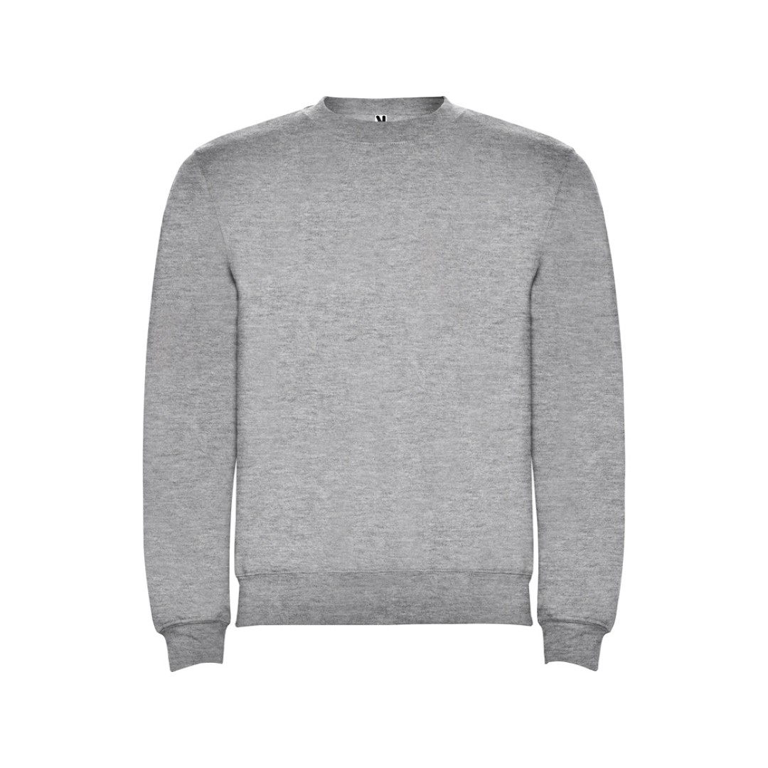 Свитшот с начесом "Clasica" детский, серый меланж