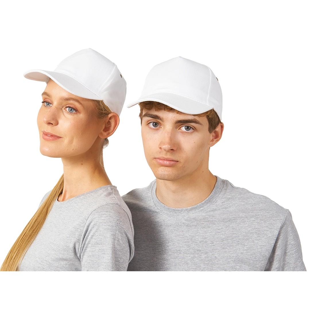 Бейсболка "New York" 5-ти панельная, белый