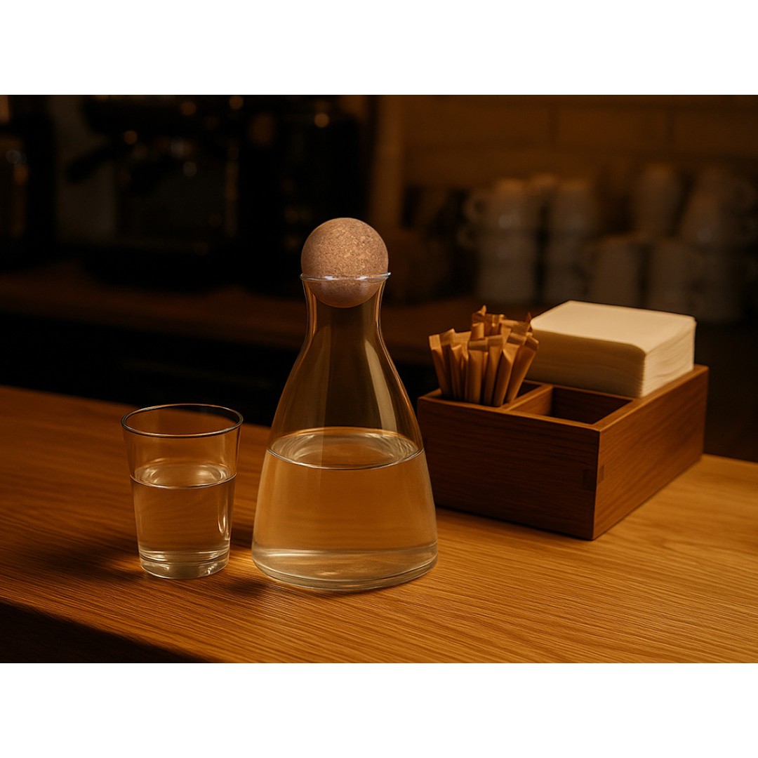 Декантер с пробковой крышкой "Beveri"