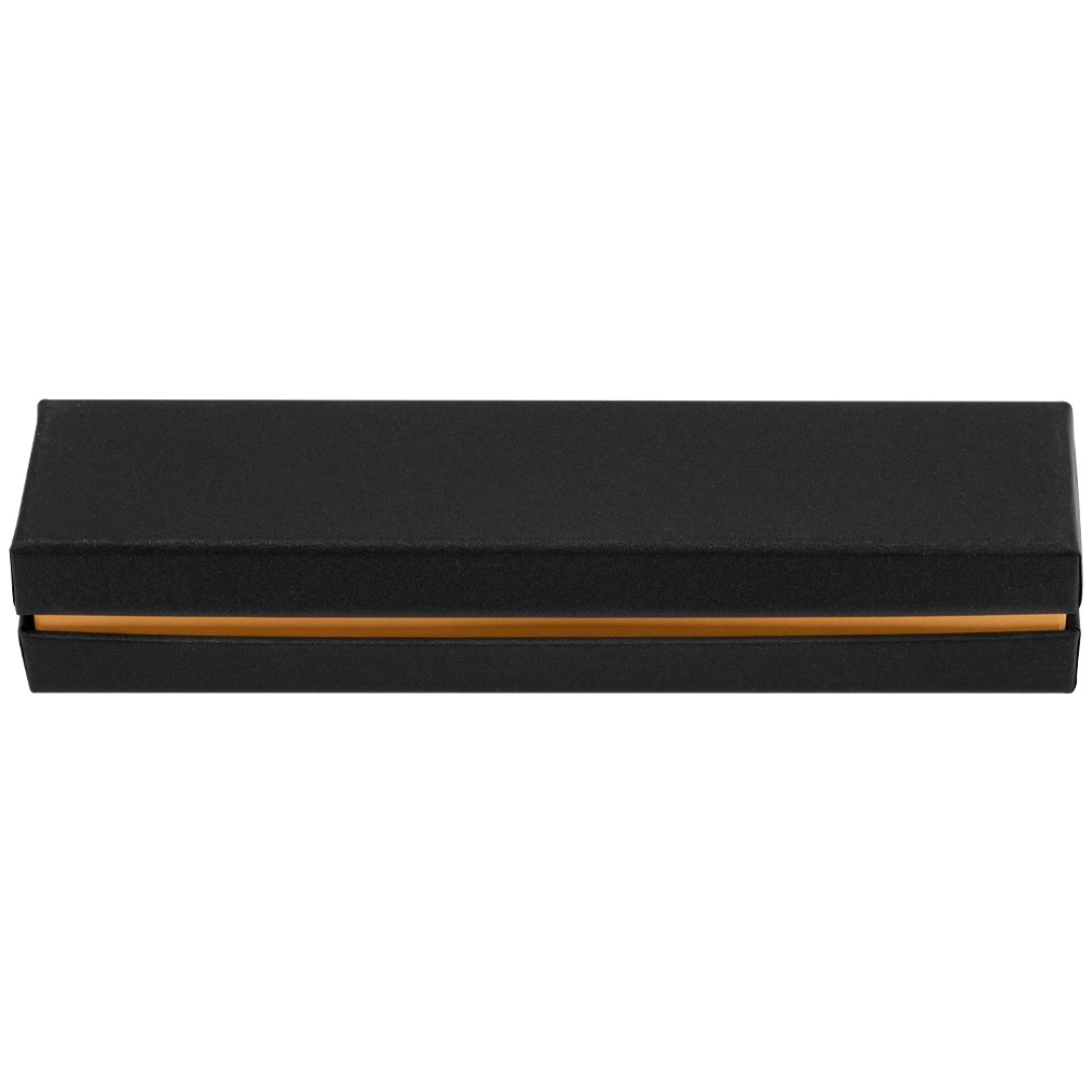 Футляр для 1 ручки "Bloom", черный с желтым