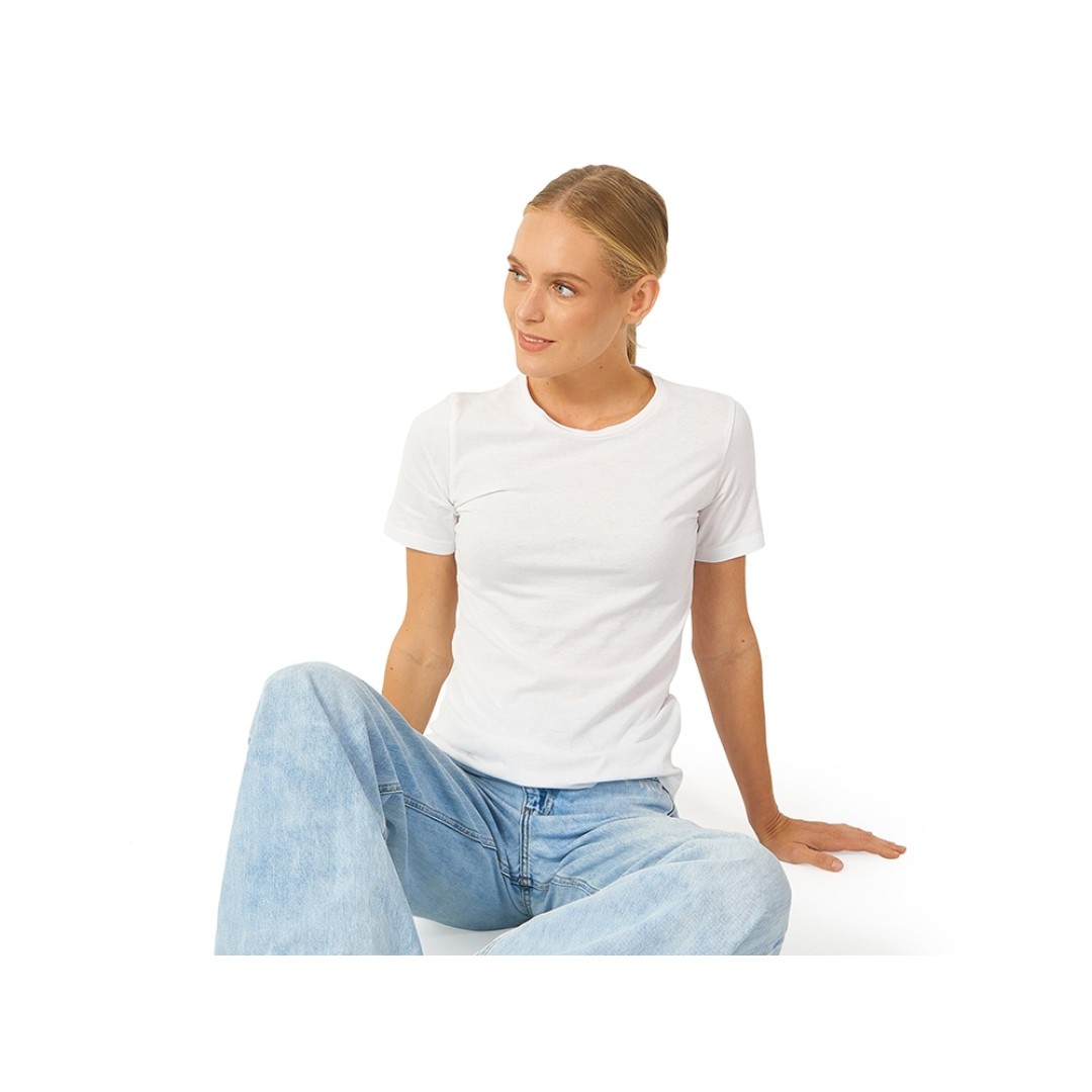 Футболка "Heavy Super Club" женская, белый