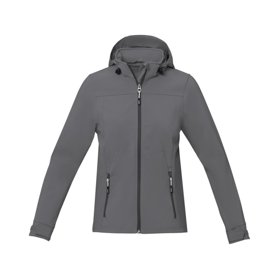 Куртка софтшел "Langley" женская, steel grey