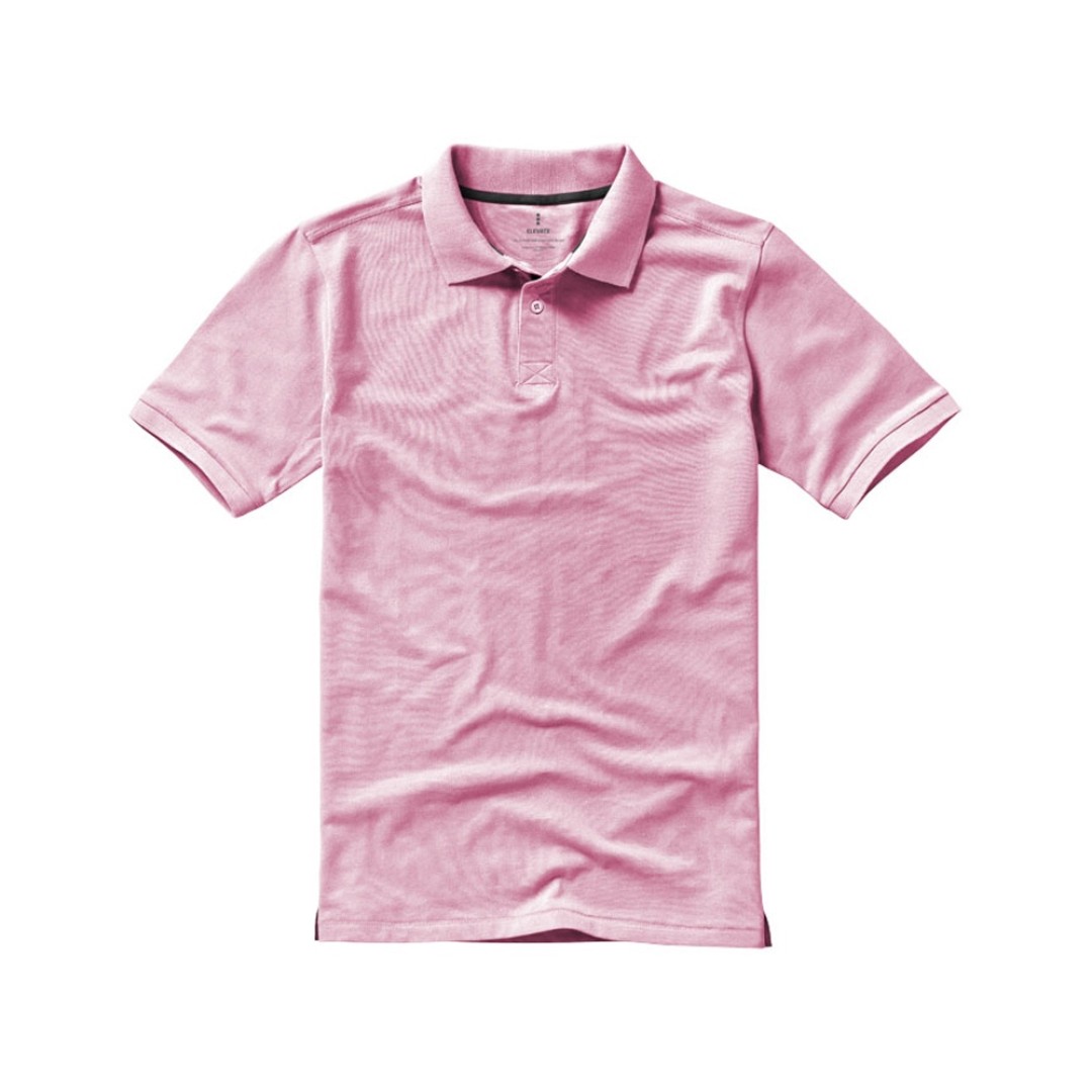 Calgary мужская футболка-поло с коротким рукавом, light pink