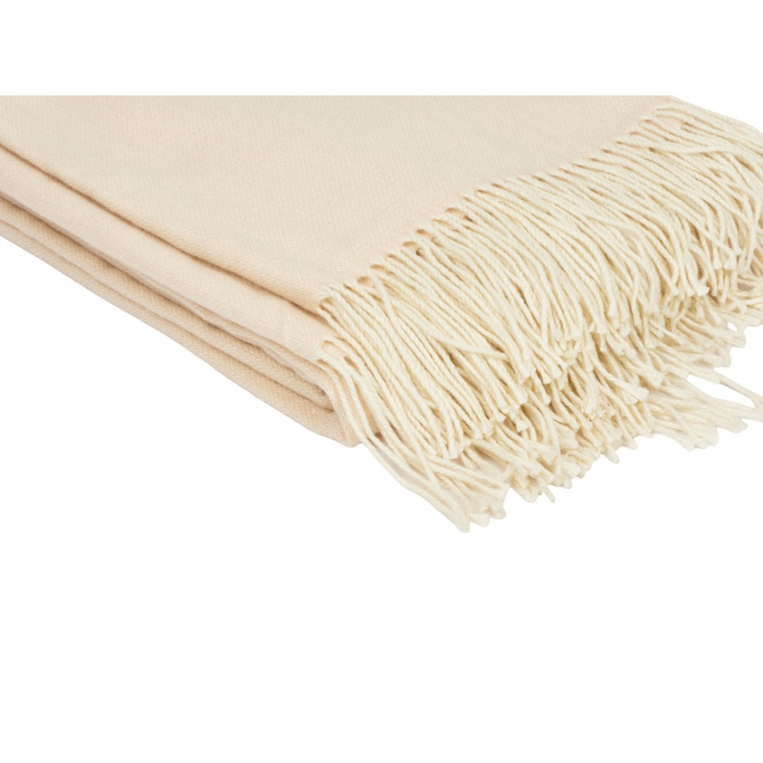 Акриловый плед Dapple 160x210 см, бежевый