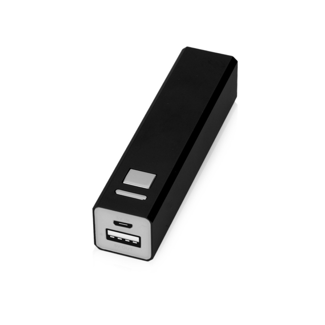 Портативное зарядное устройство "Спейс", 3000 mAh, черный