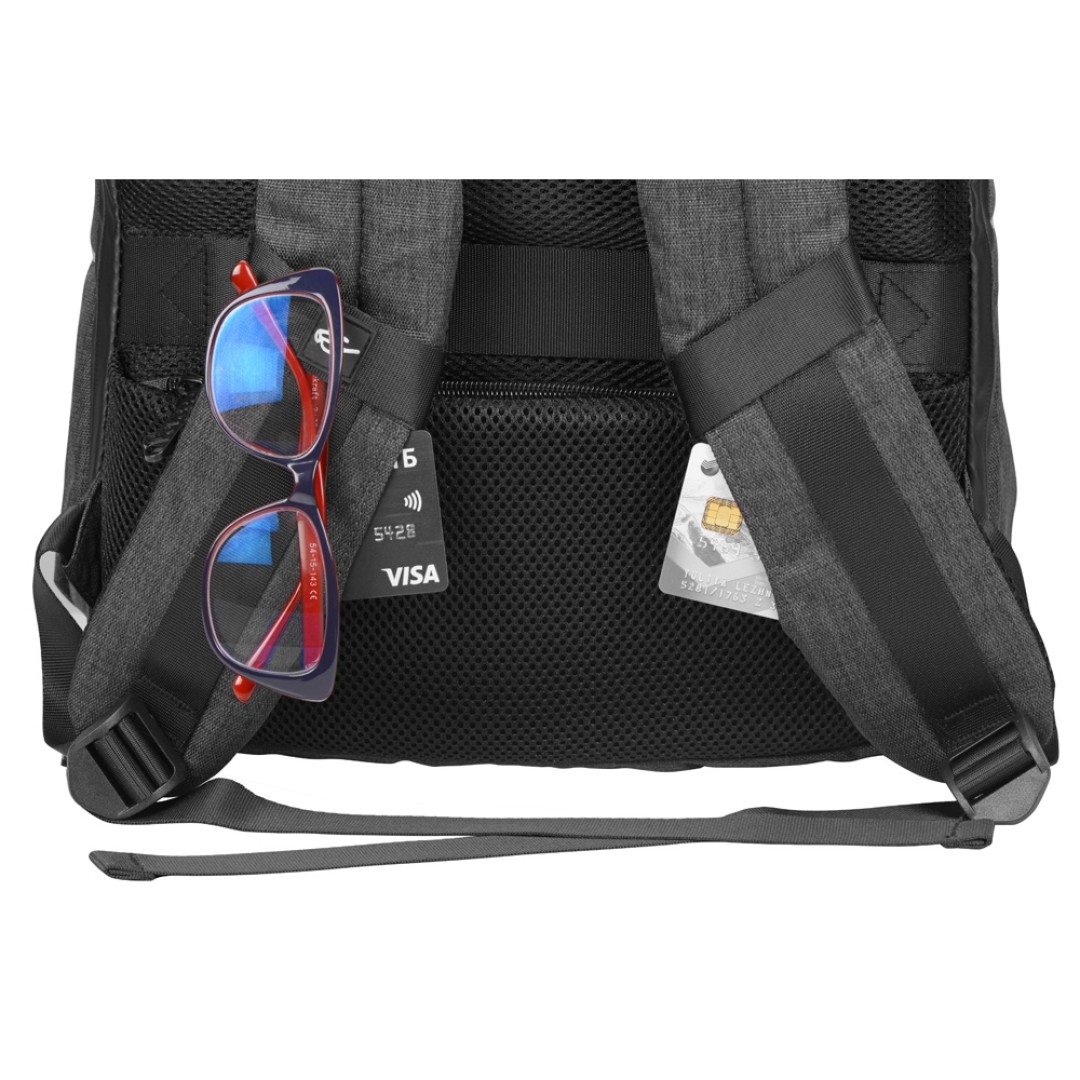 Водонепроницаемый рюкзак Stanch для ноутбука 15.6 ", серый