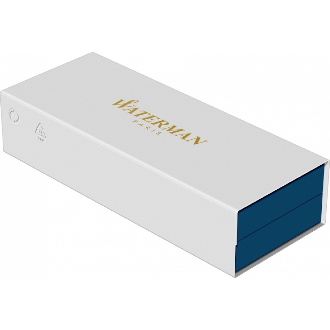 Шариковая ручка Waterman Expert 3, цвет: Stainless Steel CT, стержень: Mblue