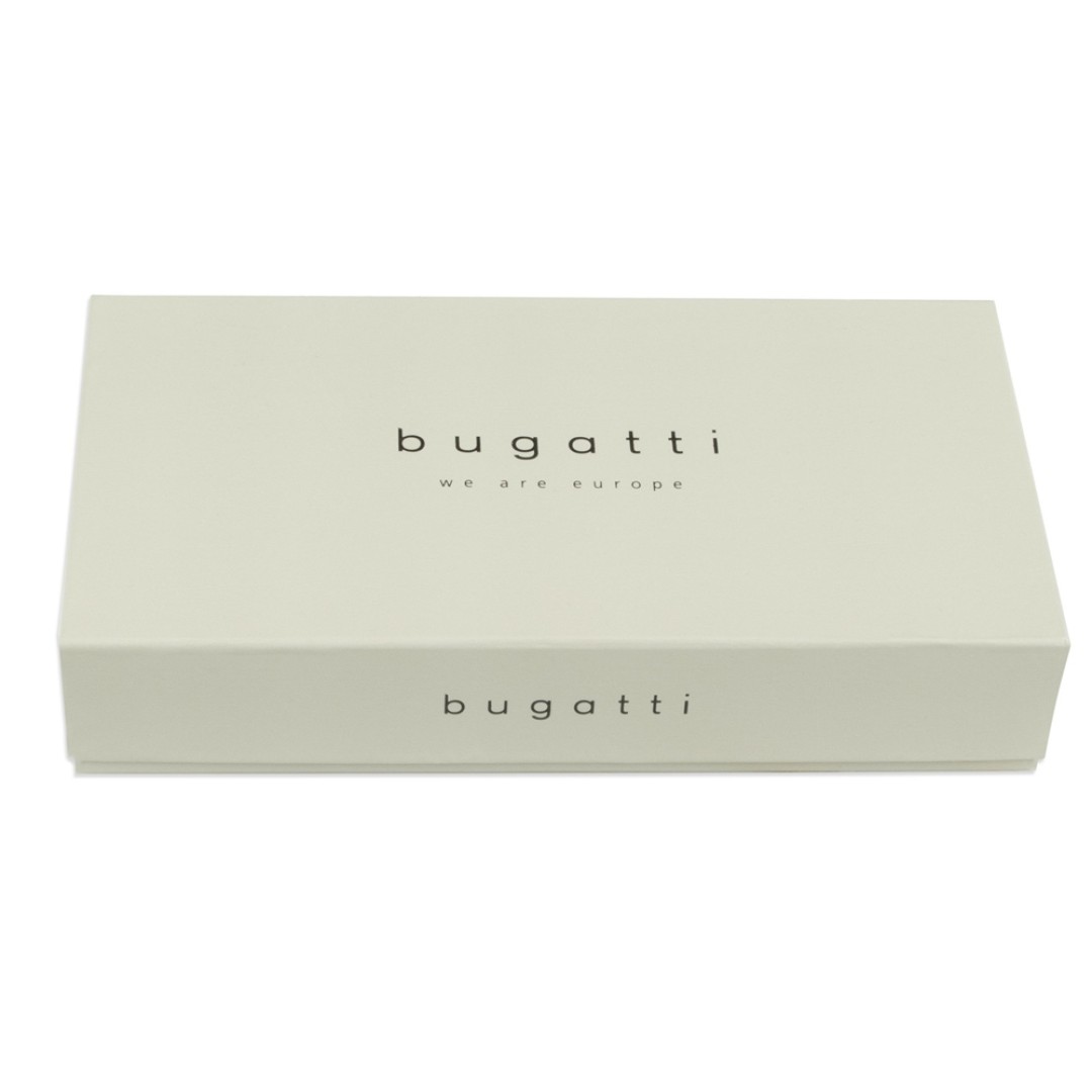 Кошелёк женский BUGATTI Sina, голубой, воловья кожа/полиэстер, 19х3х11 см