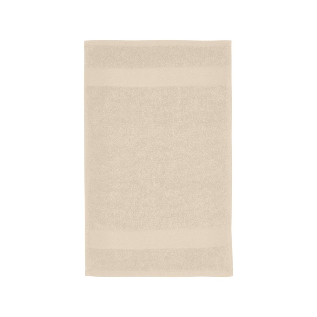 Хлопковое полотенце для ванной Sophia 30x50 см плотностью 450 г/м2, бежевый