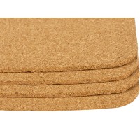 Набор подставок под горячее из пробки "Dinner"