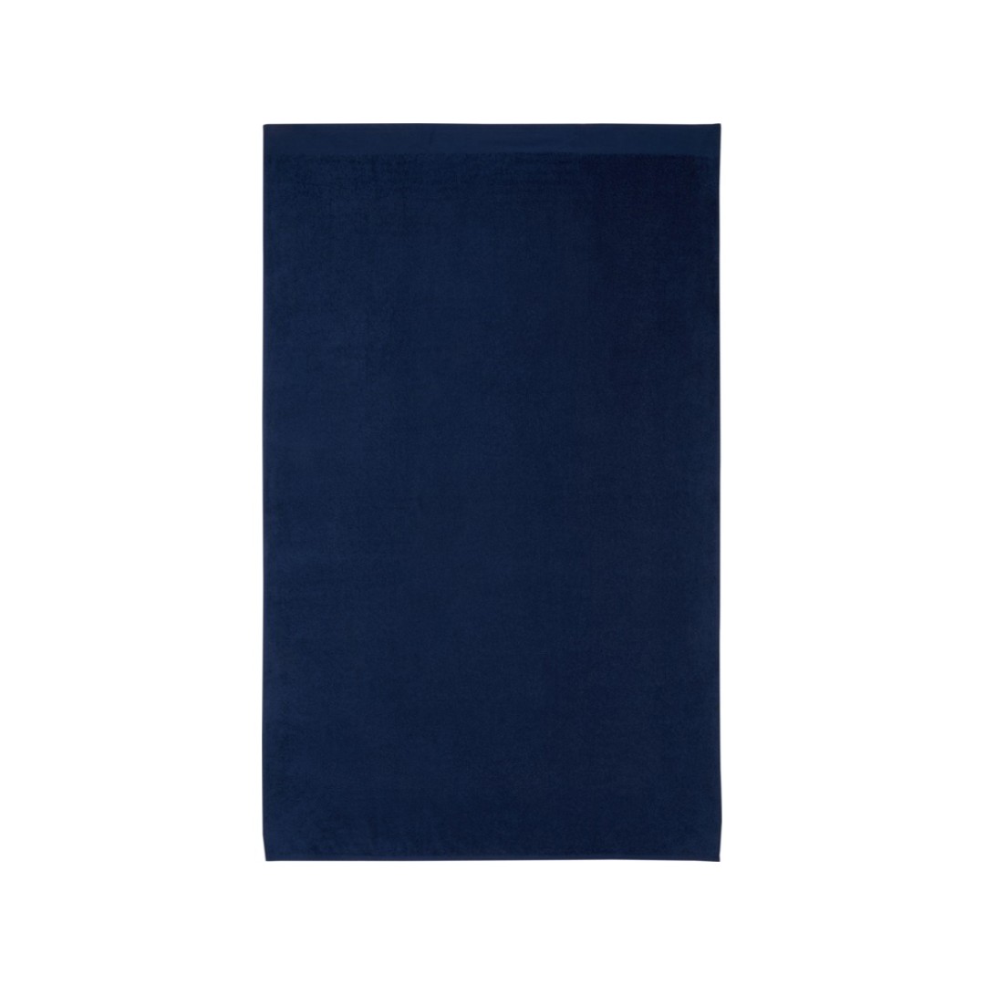 Полотенце для ванной Riley из хлопка плотностью 550 г/м2 и размером 100x180 см, темно-синий