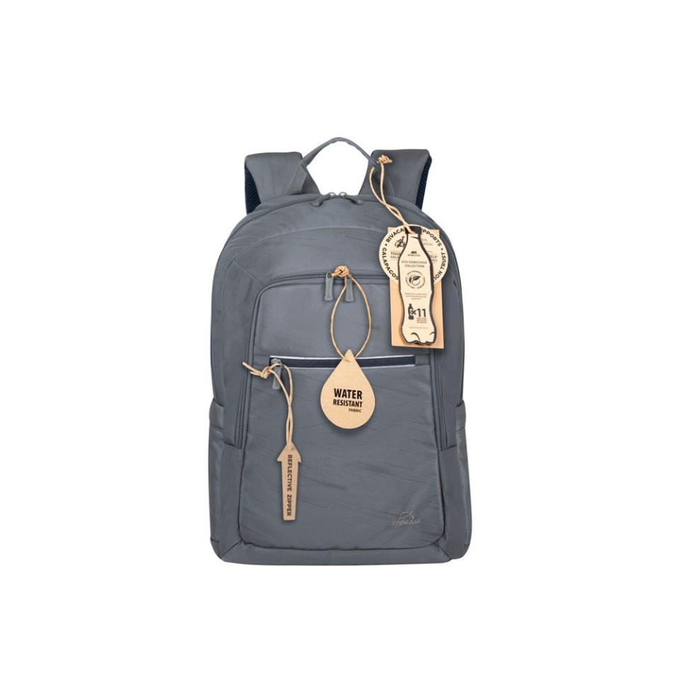 RIVACASE 7561 grey ECO рюкзак для ноутбука 15.6-16" / 6