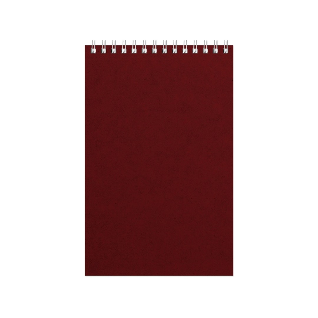 Бизнес - блокнот Альт А5 (127 х 198 мм) "Office" 60 л., бордовый