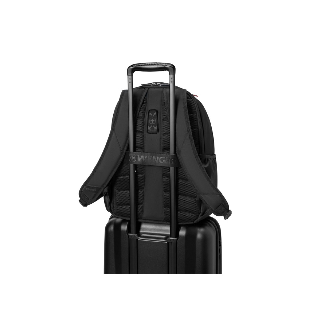 Рюкзак WENGER XE Professional 15.6", черный, переработанный ПЭТ/Полиэстер, 32х22х44 см, 23 л.