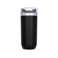 Вакуумная герметичная термокружка «Twist», черный