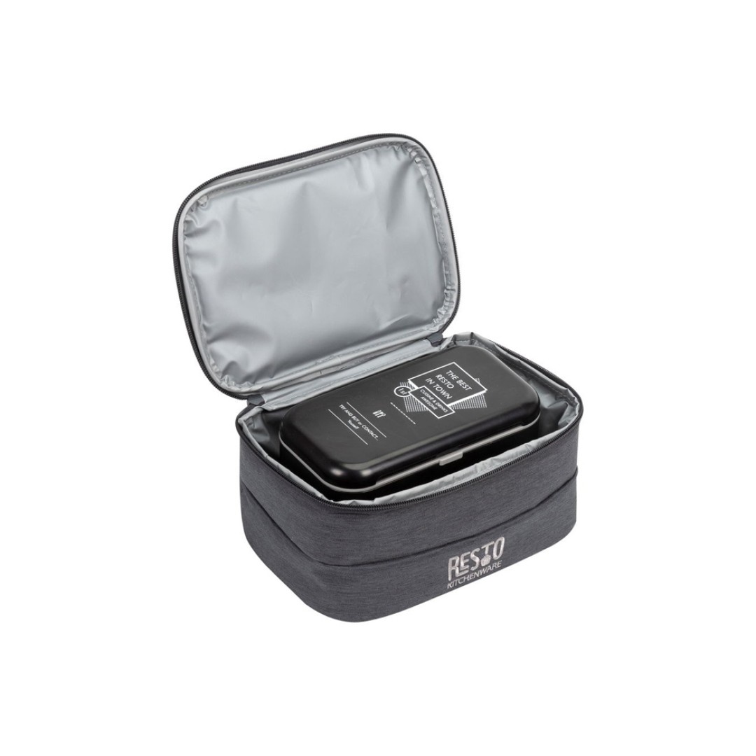 RESTO 5502 grey Изотермическая сумка для ланч боксов, 3.5 л, /12