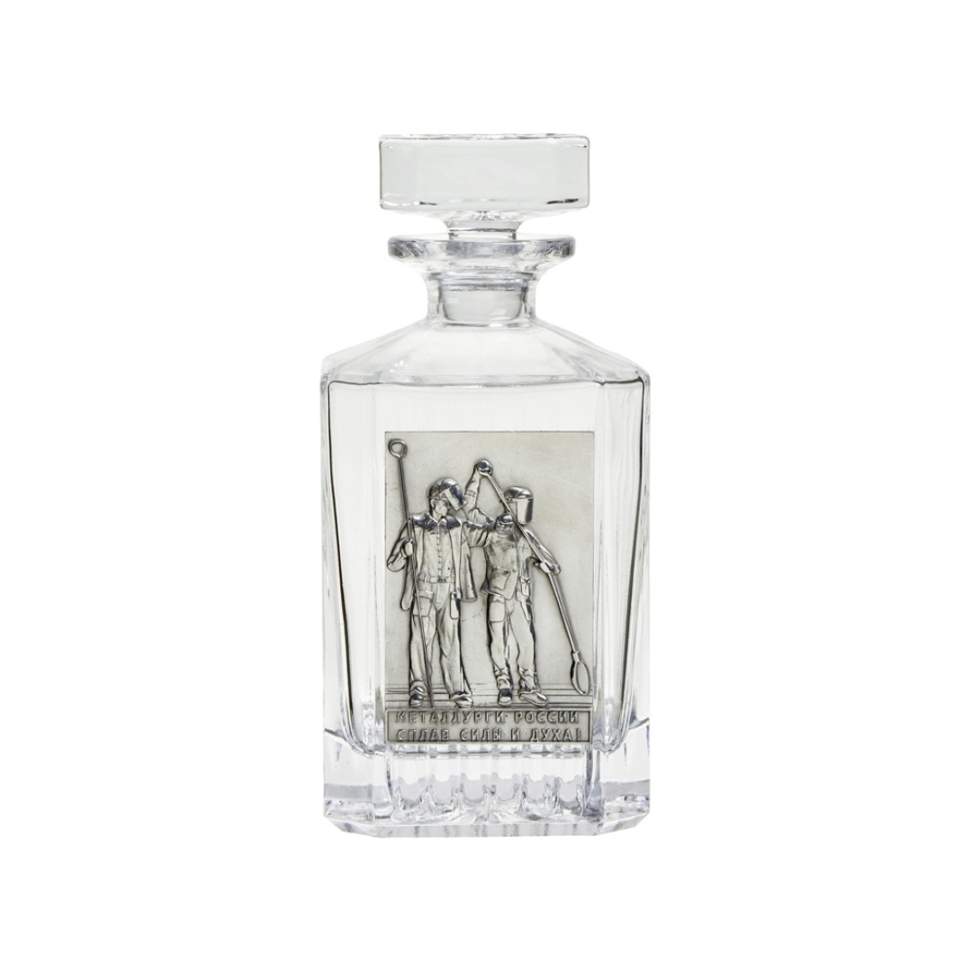 Набор со штофом МЕТАЛЛУРГИ