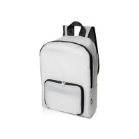 Складной рюкзак EcoFold объемом 15 л из переработанного ПЭТ-пластика - Белый