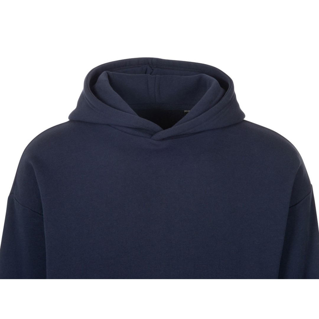 Толстовка с капюшоном оверсайз «Berlin» унисекс, темно-синий