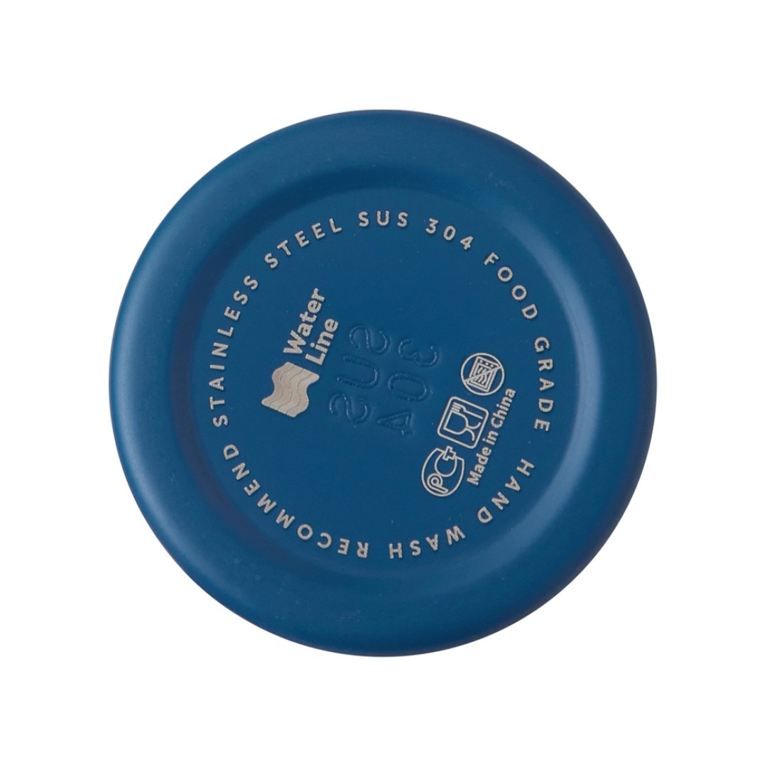 Стальная бутылка "Rely", 650 мл, синий индиго