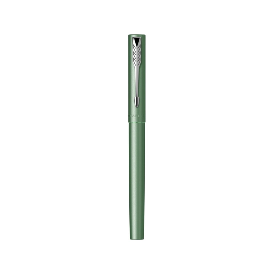 Ручка-роллер Parker Vector XL Green CT, цвет чернил black, стержень: F, в подарочной упаковке.