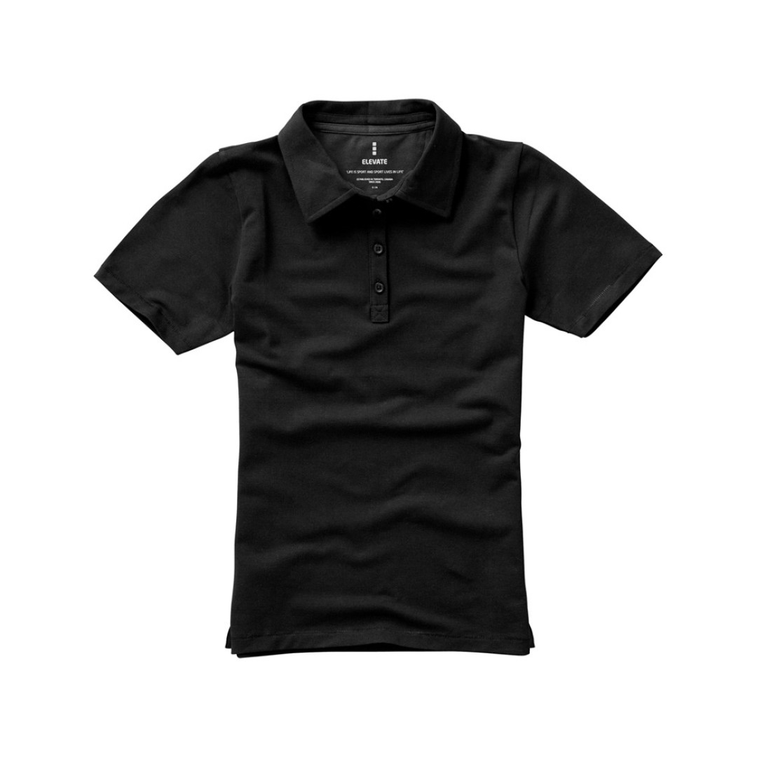 Рубашка поло "Markham" женская, антрацит/черный