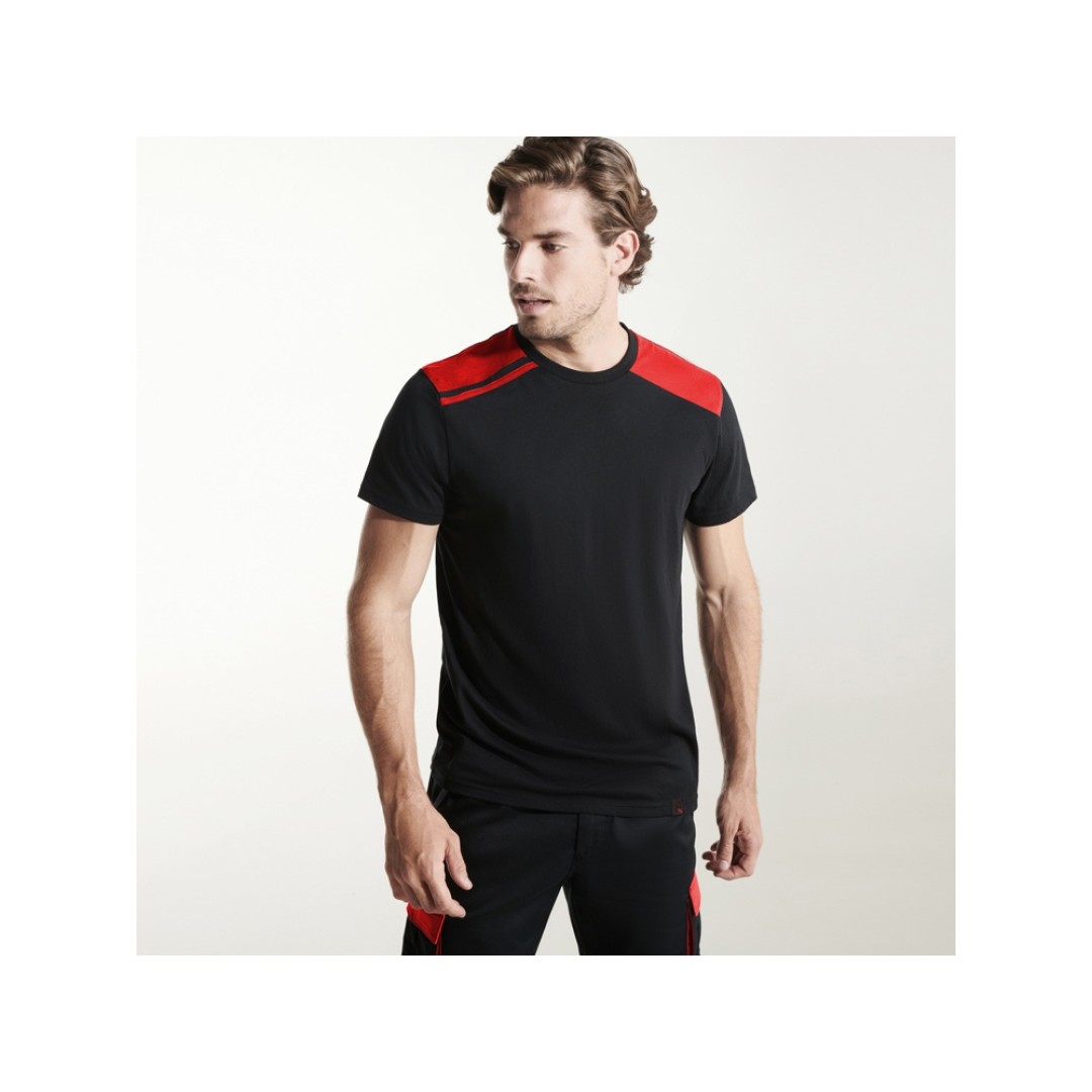 Футболка "Expedition" мужская, черный/красный