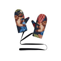 Варежки «Мишки в шоколаде». Varvara  (без лого Varvara)