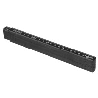 Складная линейка длиной 2 м "Plank", черный