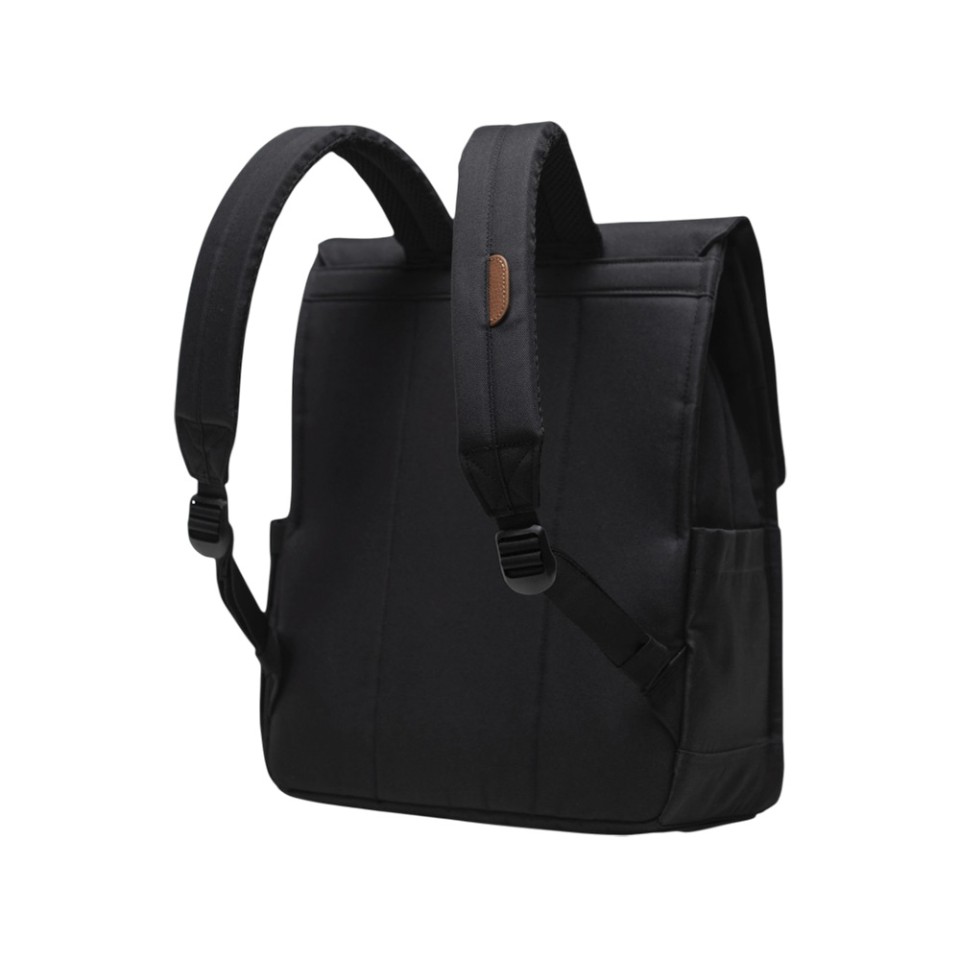 Herschel City рюкзак из переработанного материала объемом 16 л - сплошной черный