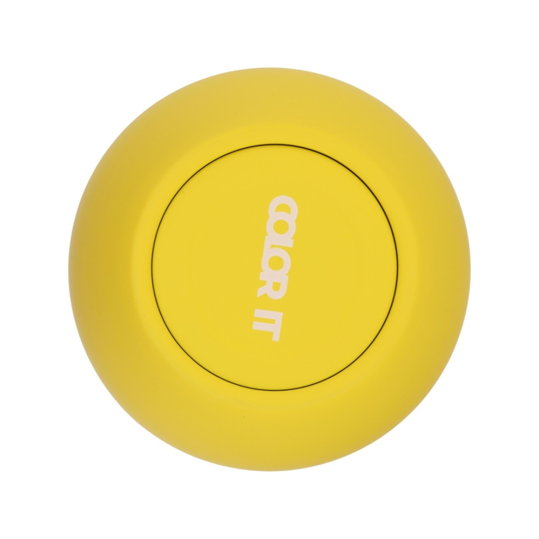 Термокружка "Vacuum mug C1", soft touch, 370мл, желтый