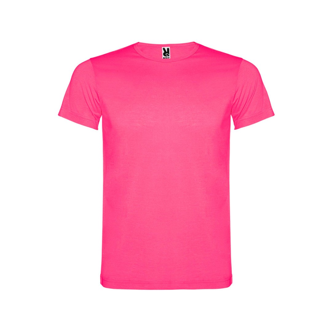 Футболка "Akita" мужская, неоновый розовый