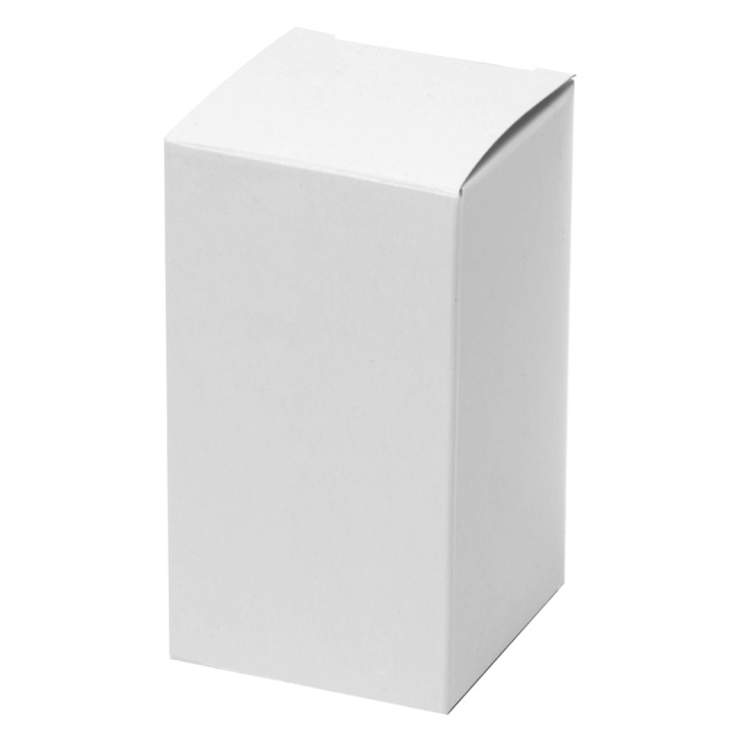 Настольная лампа "Weeble", белый / стальной