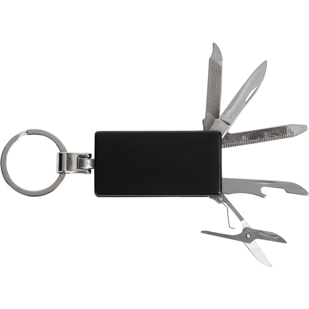 Мультитул-брелок 5-в-1 «Badge», черный
