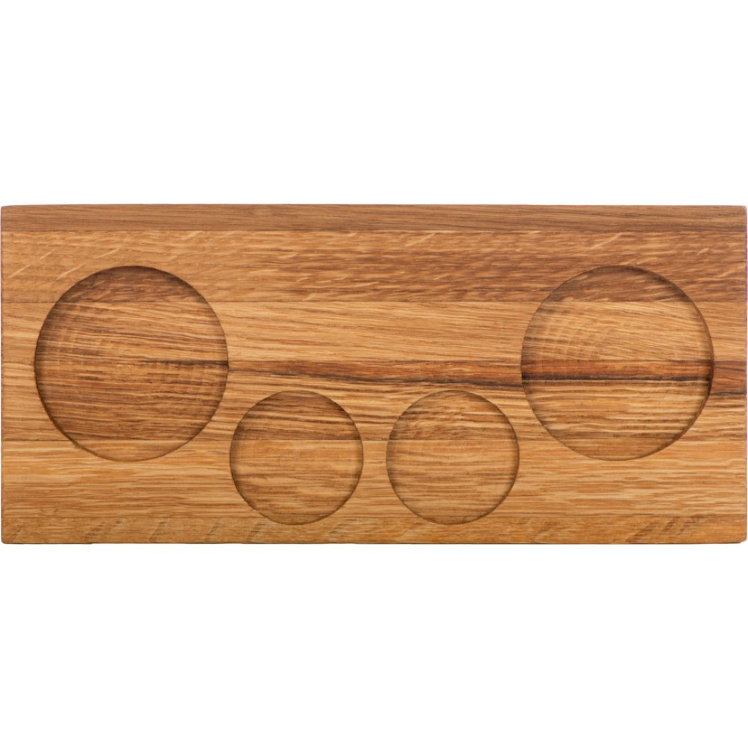 Набор для виски и коктейлей на подставке из дуба «Savour»