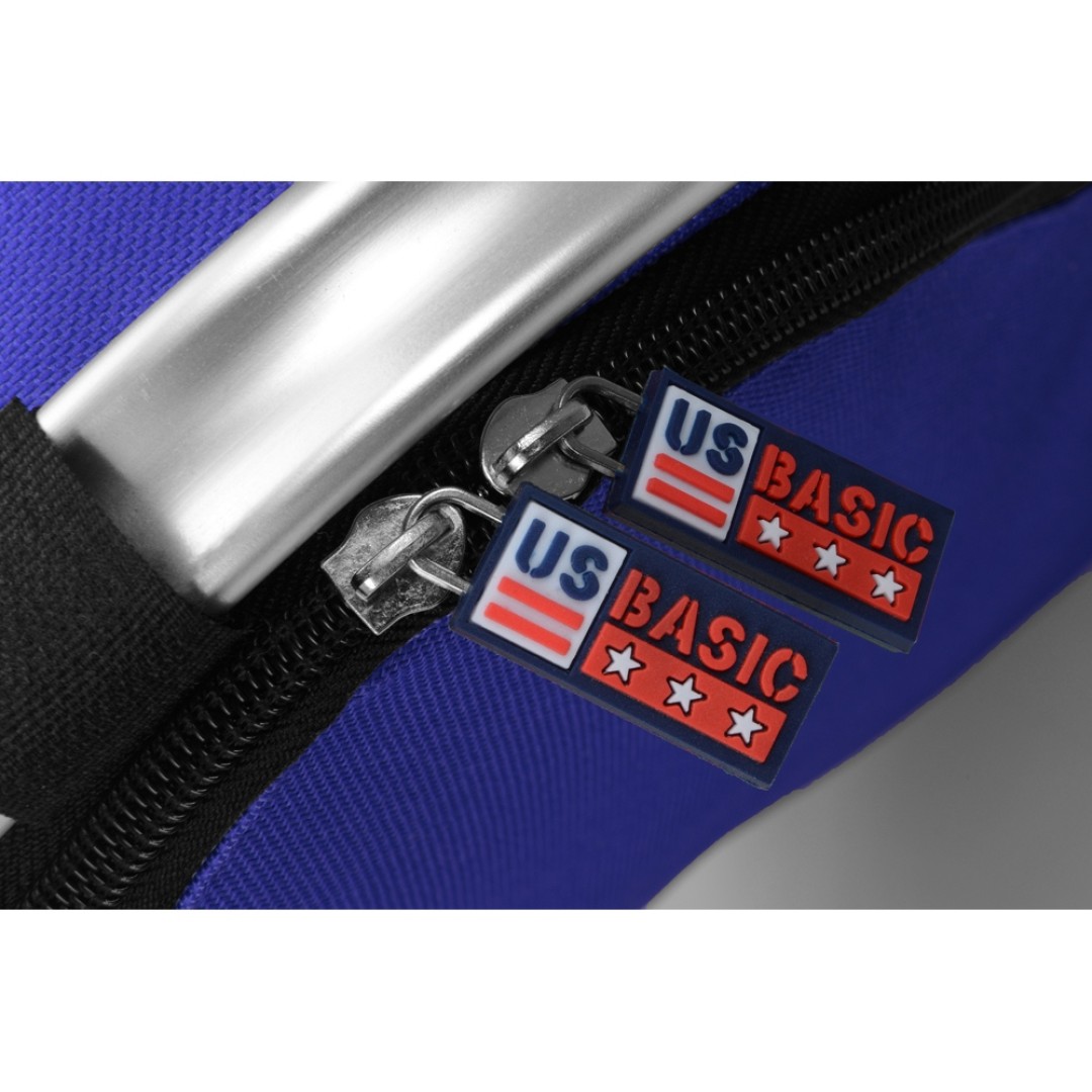 Изотермическая сумка-холодильник "FROST" складная с алюминиевой рамой, синий