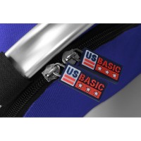 Изотермическая сумка-холодильник "FROST" складная с алюминиевой рамой, синий