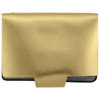 Набор «Чувства»: шариковая ручка, зеркало, визитница, золотистый (Р)