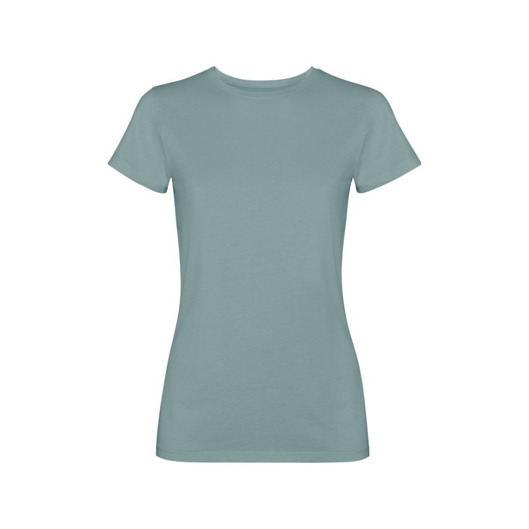 Футболка «Fiyi» женская, сине-зеленый выстиранный