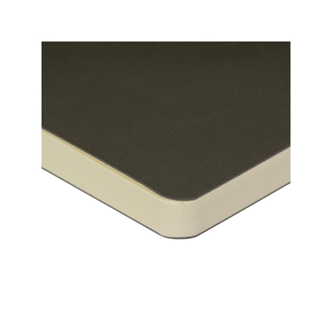 Скетчбук "Sketch & Art" в мягком переплете 179х250 мм, 80 л. бежевой бумаги 100 гр., серый