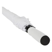 Зонт трость 23" Niel из переработанного ПЭТ-пластика, полуавтомат - Белый