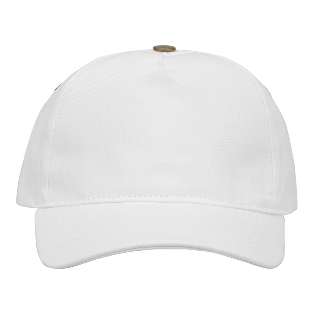 Бейсболка "New York" 5-ти панельная, белый (Р)