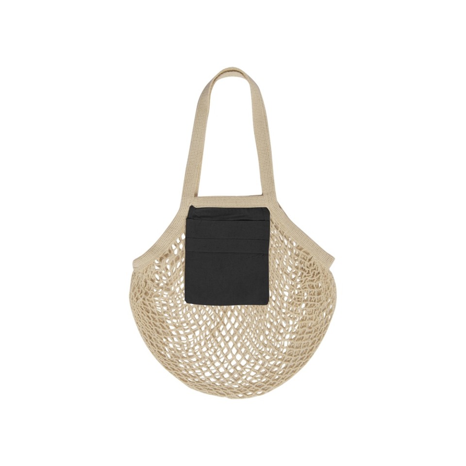 Сетка для шопинга Mesh, натуральный/черный